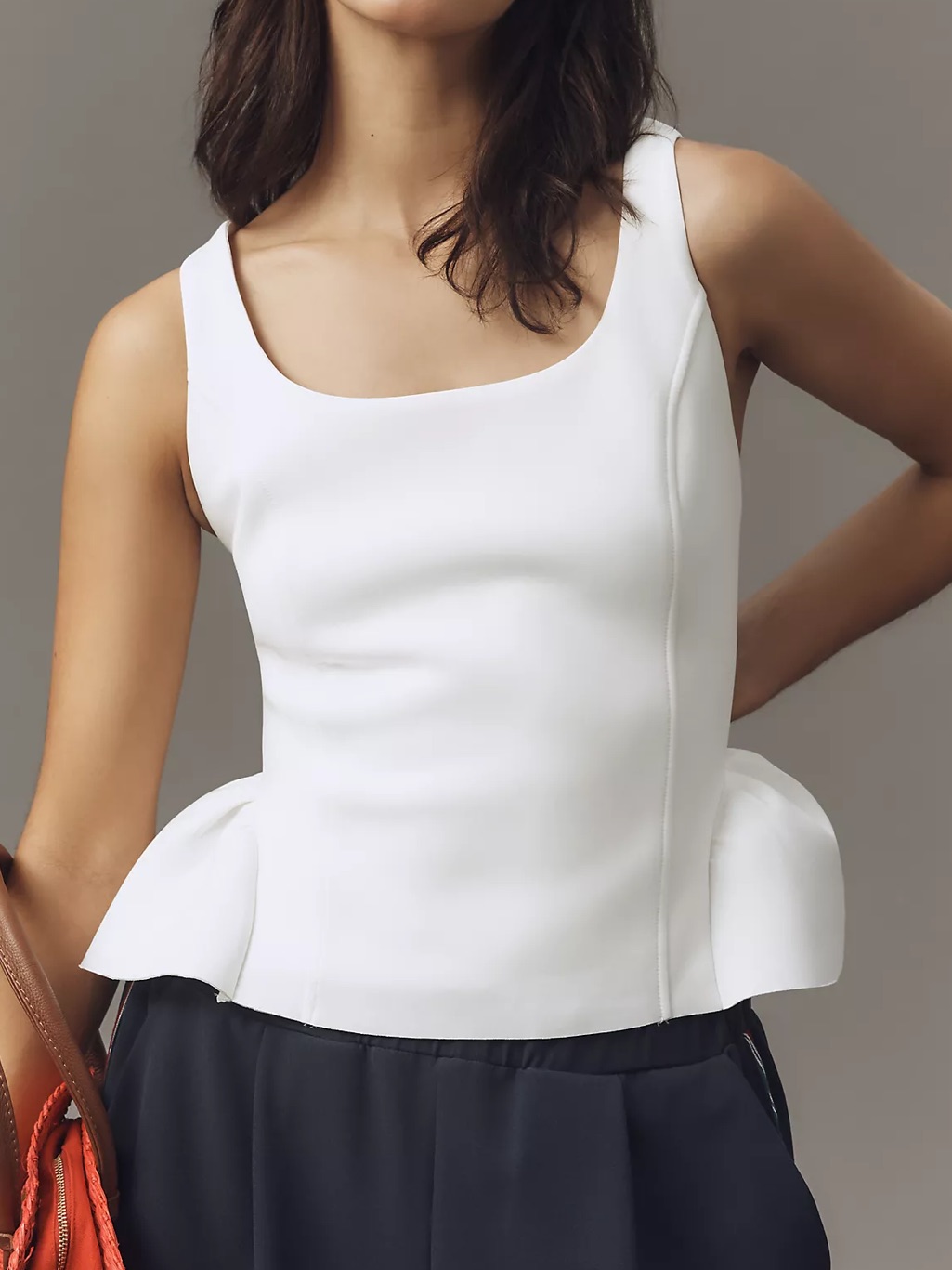 Nwt Anthropologie Maeve Peplum Tank Top